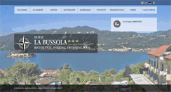 Desktop Screenshot of hotelbussolaorta.it